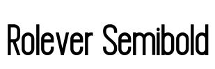 Rolever Semibold