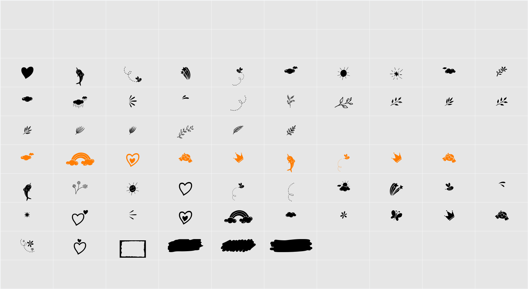 Heart Warming Extra Character Map