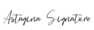 Astagina Signature