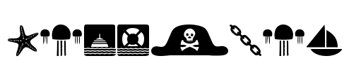 Nautical Font Image