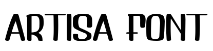 Artisa Font Font Image