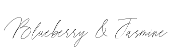 Blueberry & Jasmine
