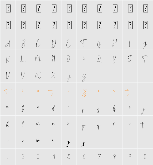 Autopilot Character Map