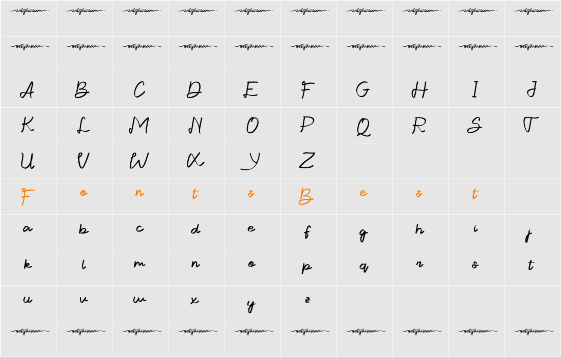 Arguetta Character Map