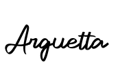 Arguetta Font Image