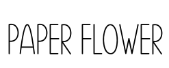 Paper Flower