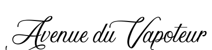Avenue du Vapoteur Font Image