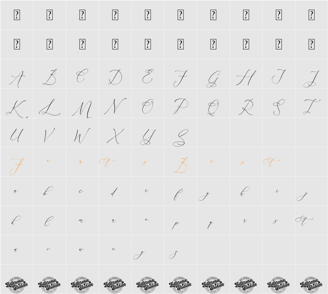 Creattons Balleryna DEMO Character Map