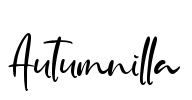 Autumnilla Font Image