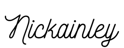 Nickainley Font Image