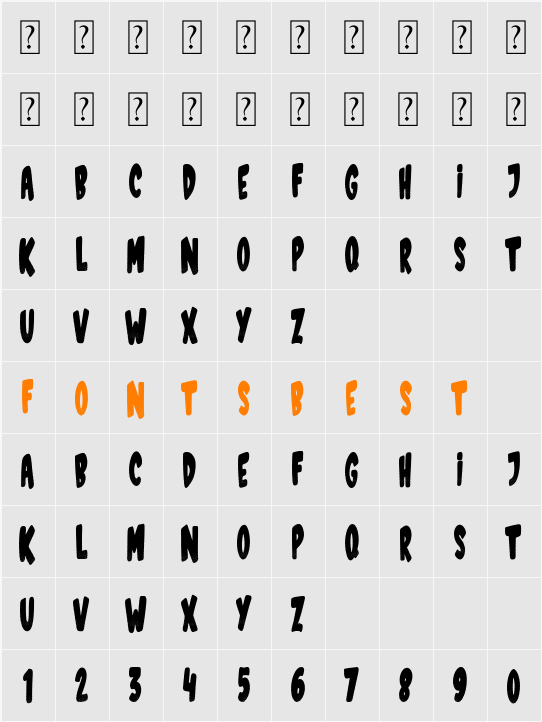 Sports Magazine Character Map