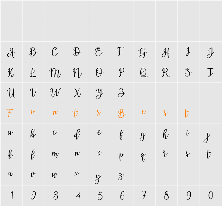 Ashadiya Character Map