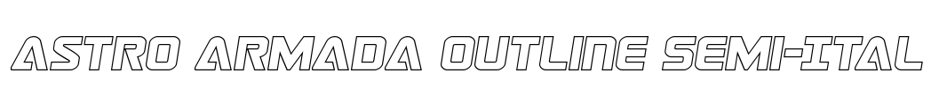 Astro Armada Outline Semi-Ital
