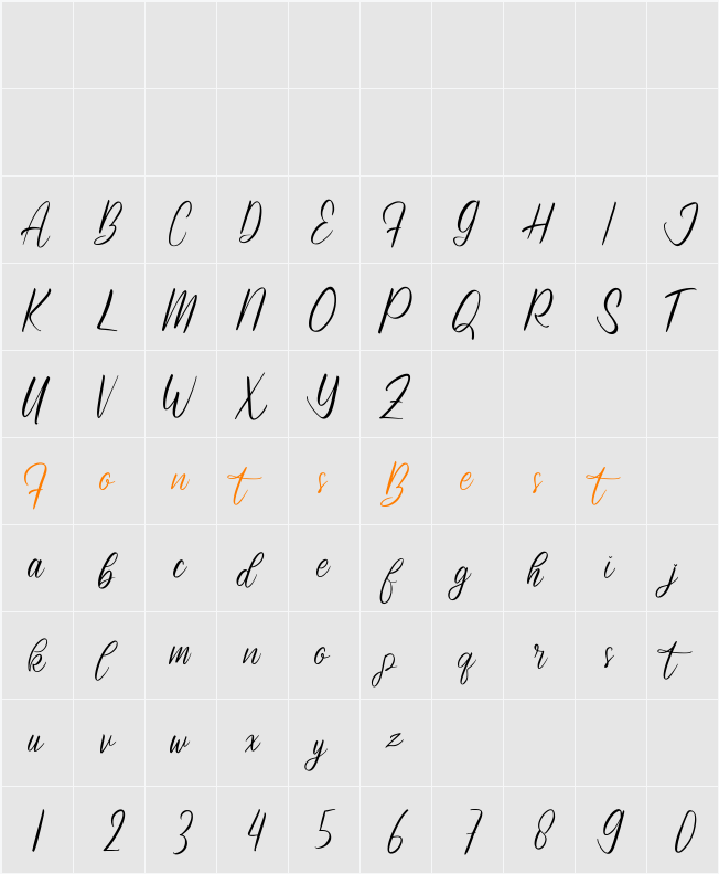 Ashylane Character Map