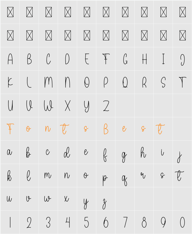 Welcome September Character Map