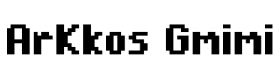 ArKkos Gmimi Font Image