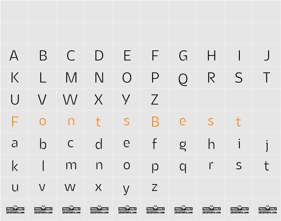 Asgard Trial Light Character Map