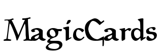 Magic Cards Font Image