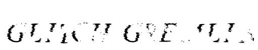 Glitch Gremlin Font Image
