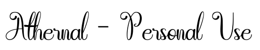 Athernal - Personal Use