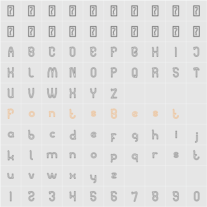 Auto Mobile-Hollow Character Map