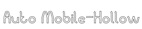 Auto Mobile-Hollow