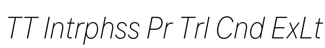 TT Intrphss Pr Trl Cnd ExLt