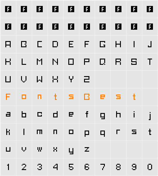 Asai Analogue Character Map