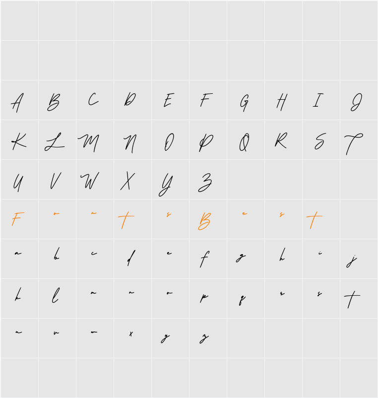 Arlobuns Free Character Map