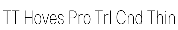 TT Hoves Pro Trl Cnd Thin