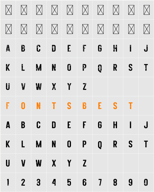 Votrag Texture Character Map