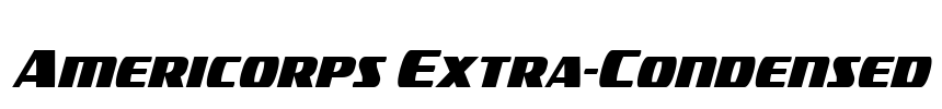 Americorps Extra-Condensed
