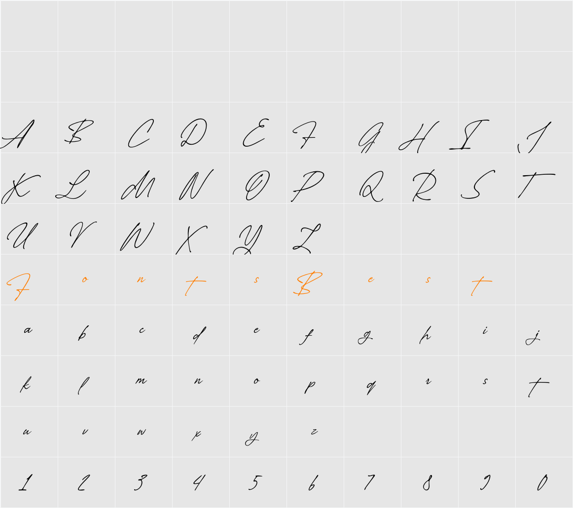 The Momentra Character Map