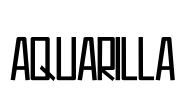 Aquarilla Font Image