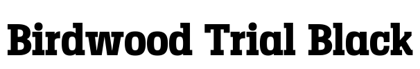 Birdwood Trial Black