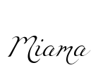 Miama Font Image