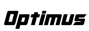 Optimus Font Image