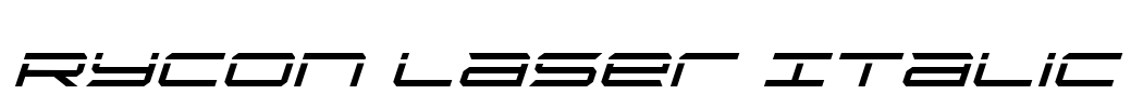 Rycon Laser Italic