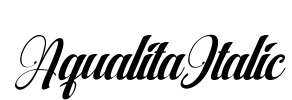 AqualitaItalic