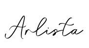 Arlista Font Image