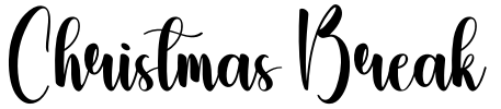 Christmas Break