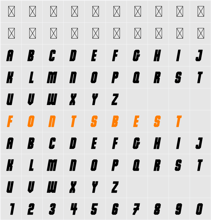 Dalmation FREE Character Map