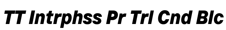 TT Intrphss Pr Trl Cnd Blc