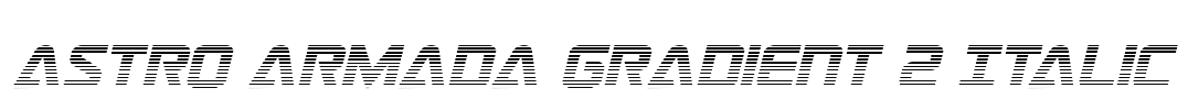 Astro Armada Gradient 2 Italic