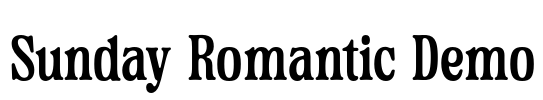 Sunday Romantic Demo