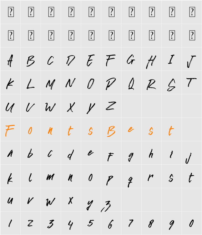 awkward alone Character Map