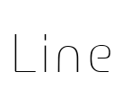 Line Font Image