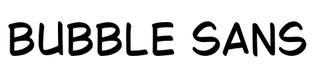 Bubble Sans