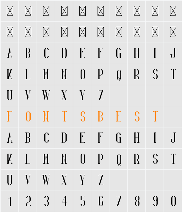 Desislava Character Map