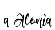 a Alonia